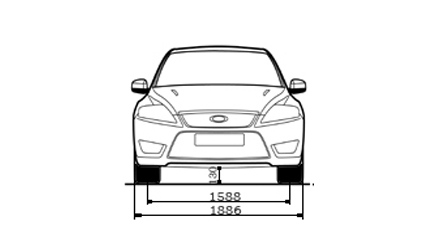 Размеры Ford Mondeo