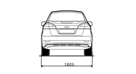 Размеры Ford Mondeo