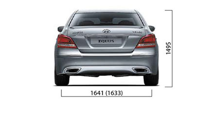 Размеры Hyundai Equus