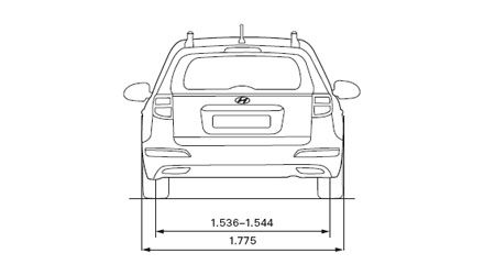 Размеры Hyundai i30 SW