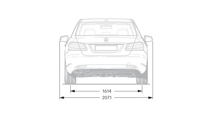 Размеры Mercedes-Benz E-klasse