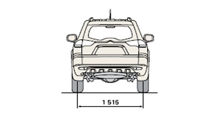Размеры Mitsubishi Pajero Sport