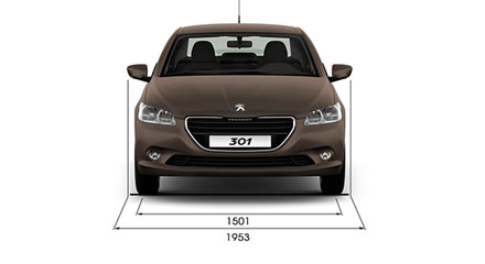 Размеры Peugeot 301