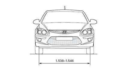Размеры Hyundai i30