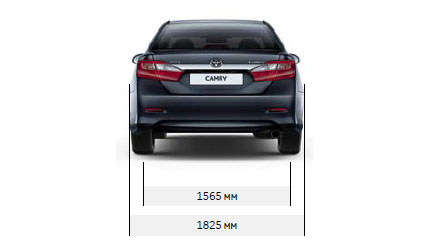 Размеры Toyota Camry